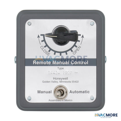 Honeywell Manual Potentiometer W/ DPDT toggle switch S443A1007