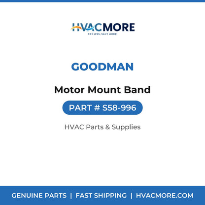 Goodman Motor Mount Band S58-996