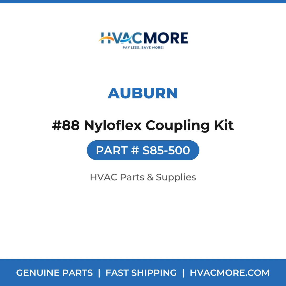 Auburn #88 Nyloflex Coupling Kit S85-500