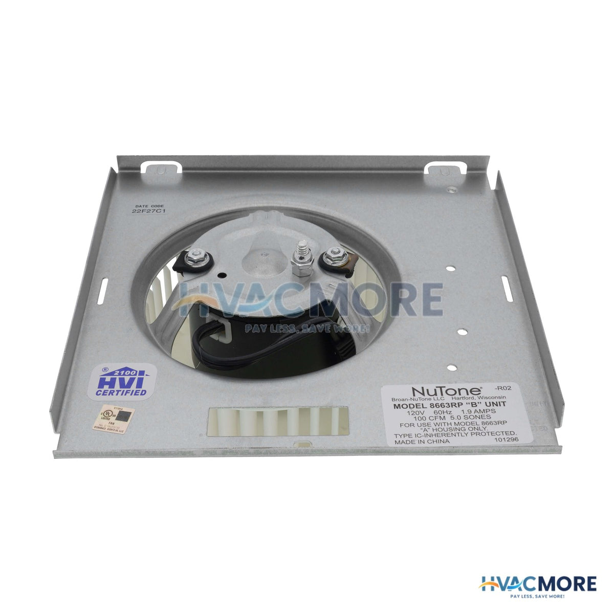 NuTone Power Unit for 8663RP S97017705