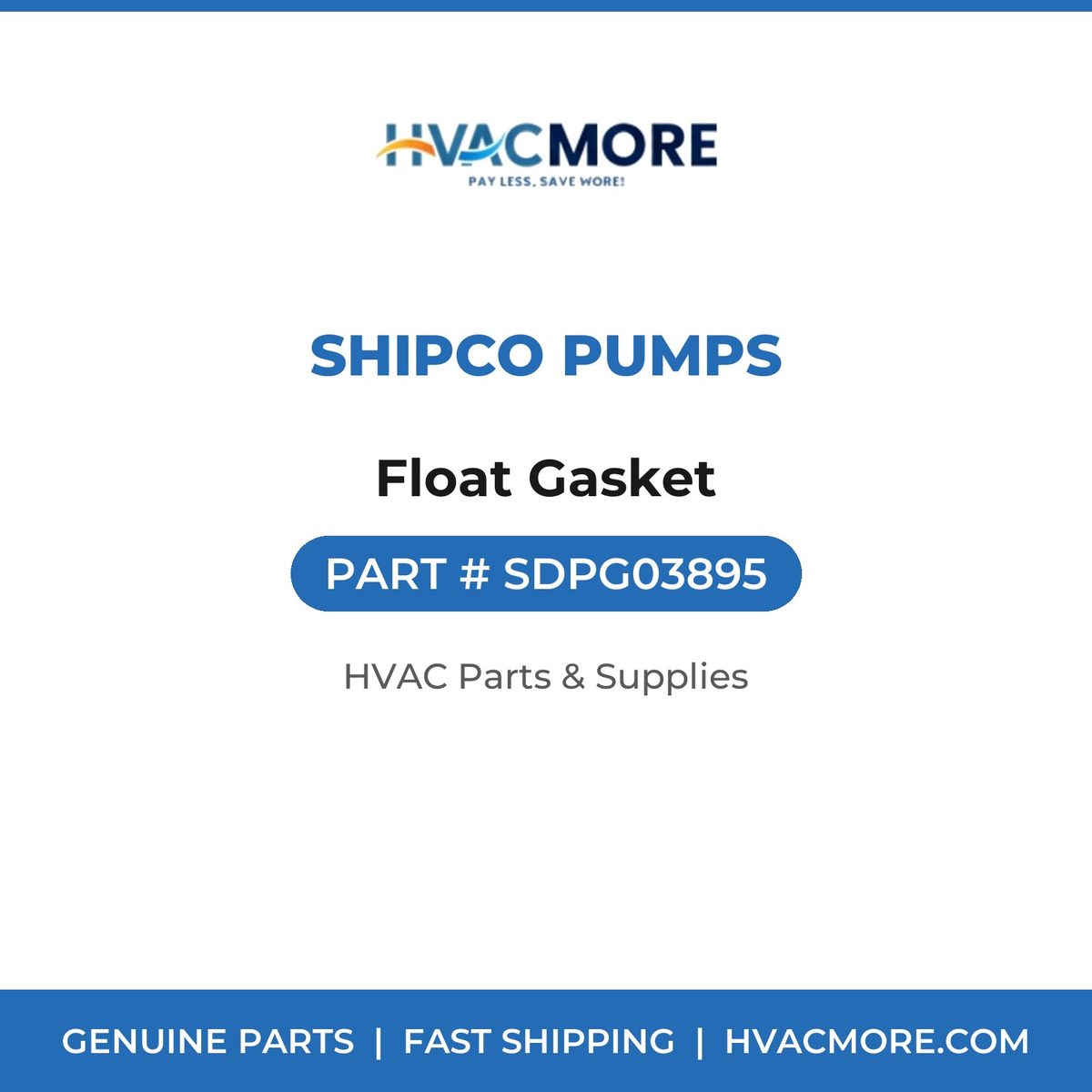 Shipco Pumps Float Gasket SDPG03895
