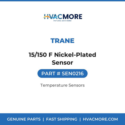 Trane 15/150 F Nickel-Plated Sensor SEN0216