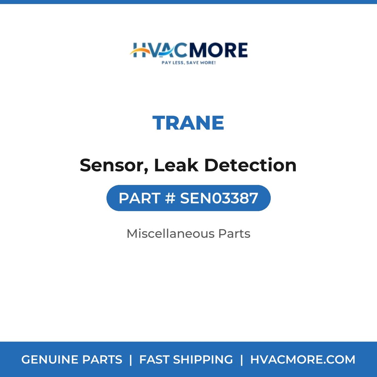 Trane Sensor, Leak Detection SEN03387