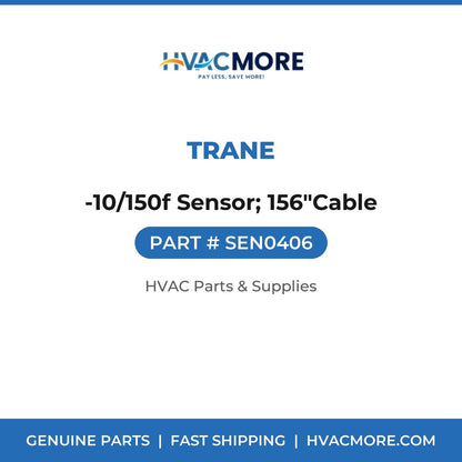 Trane -10/150f Sensor; 156"Cable SEN0406