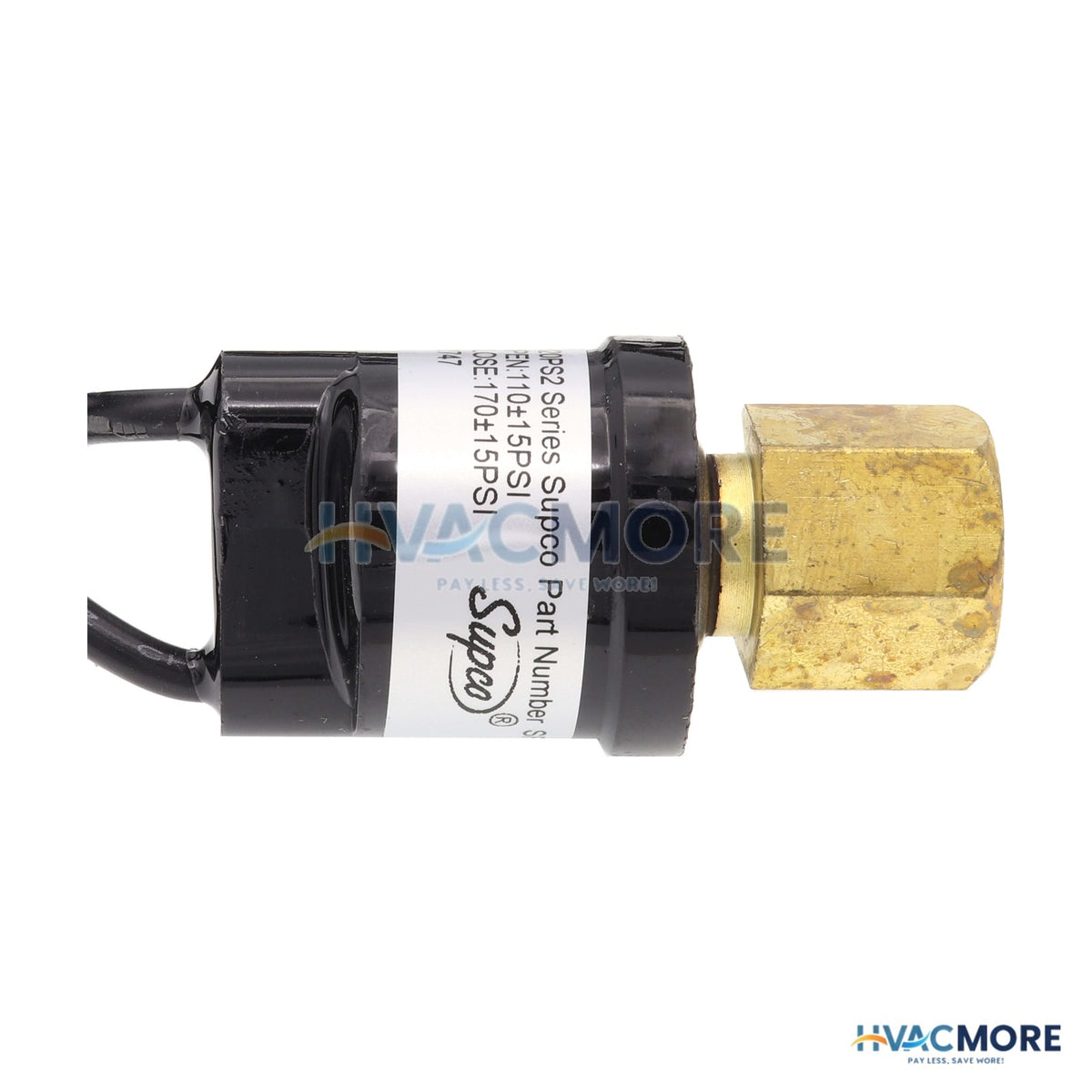 Supco Fan Cycling Pressure Switch (110 Open, 170 Close) SFC110170