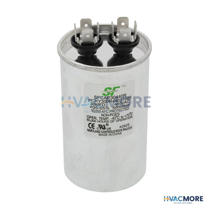 Trane Run Capacitor 30 MFD 440V Round SFCAP30440R