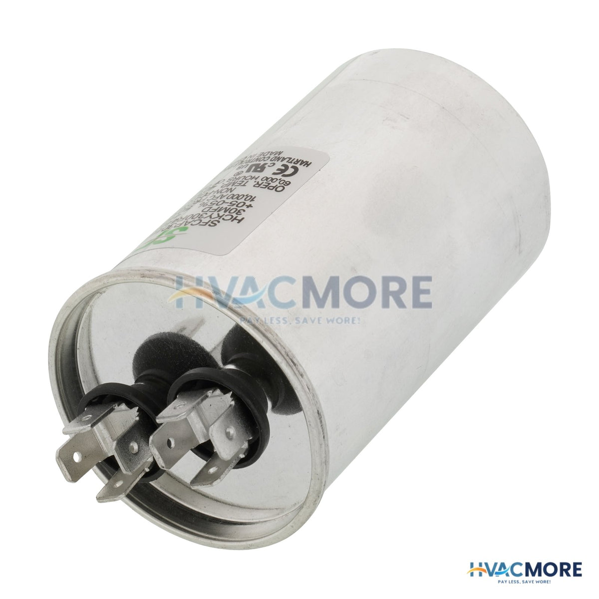 Trane Run Capacitor 30 MFD 440V Round SFCAP30440R