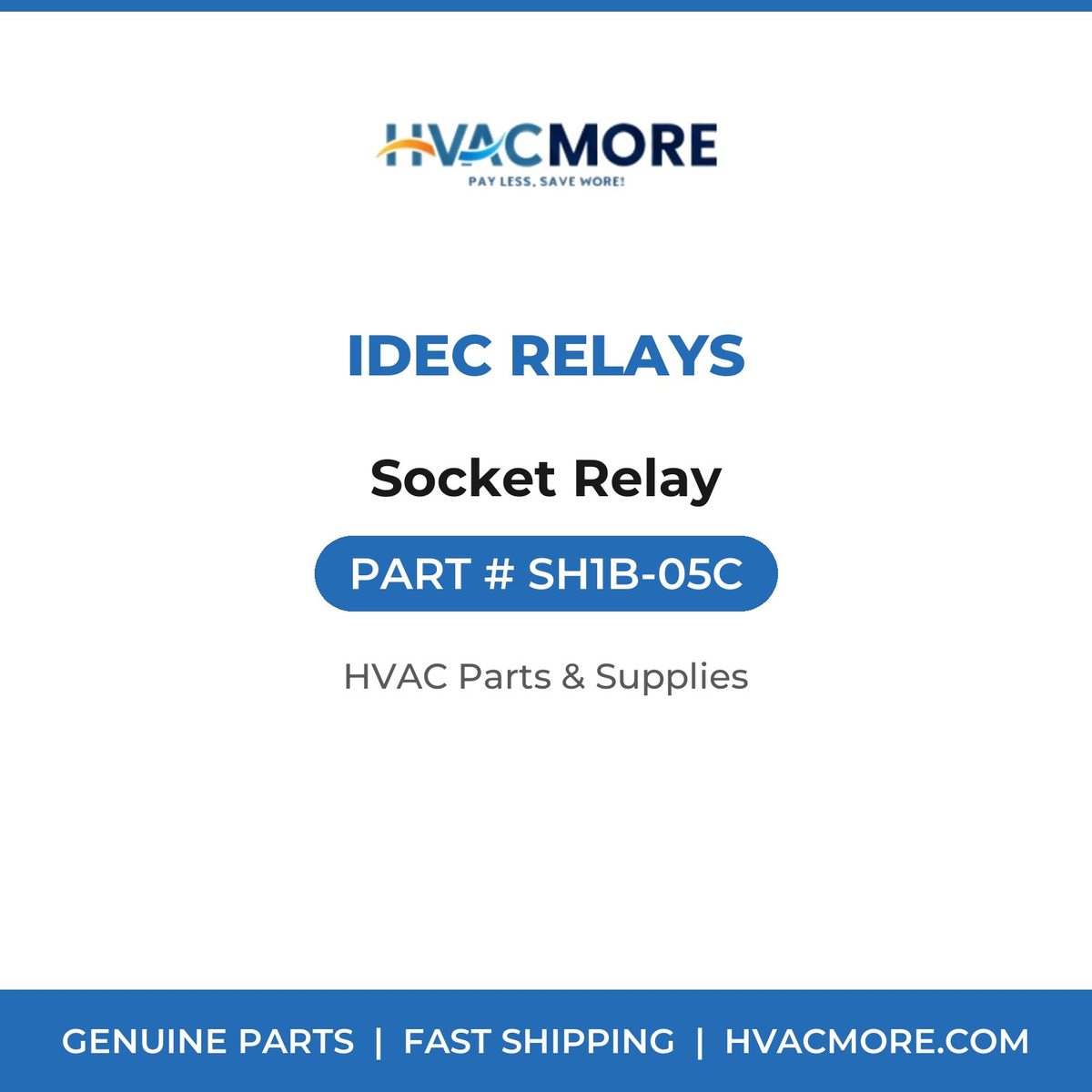 IDEC Relays Socket Relay SH1B-05C