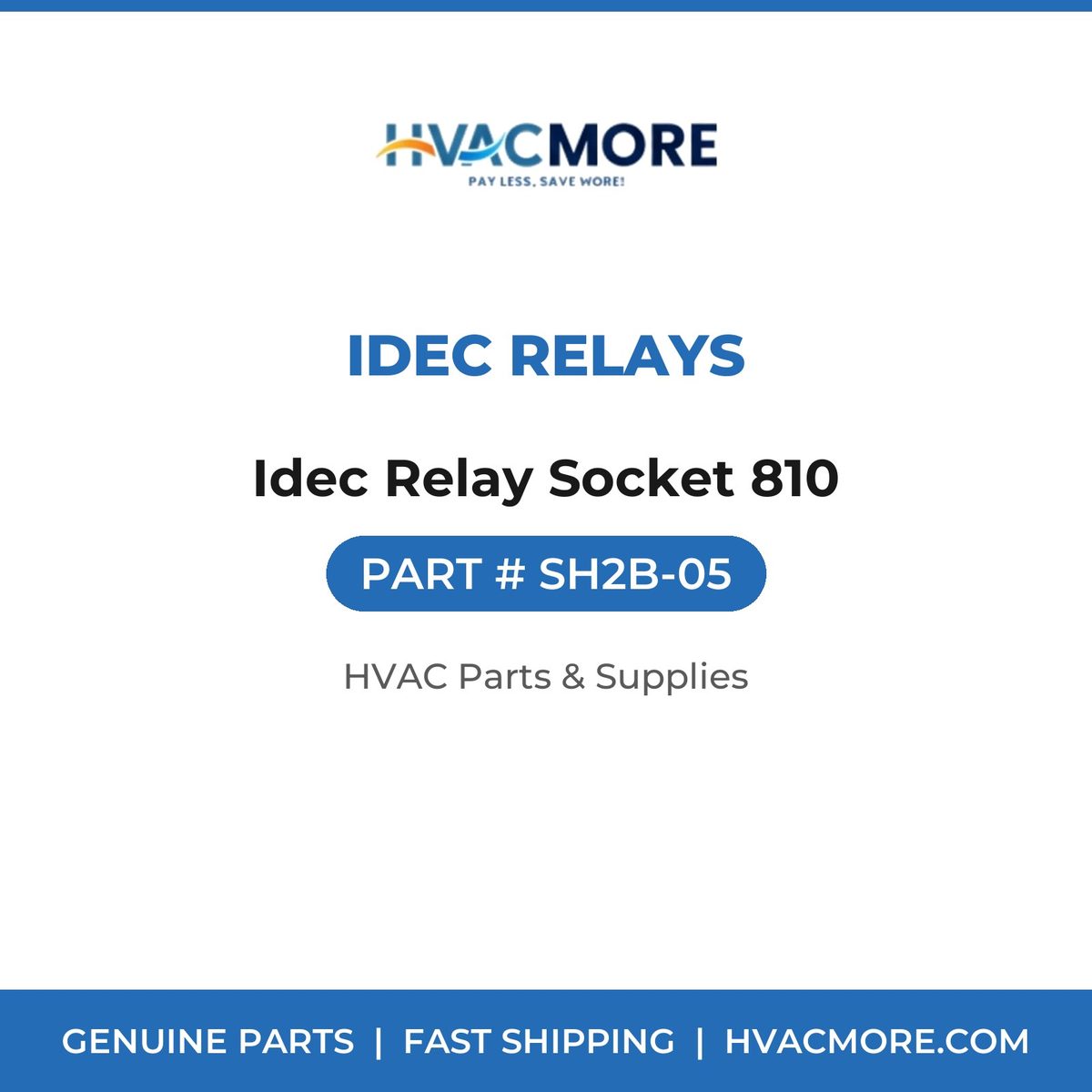 IDEC Relays Idec Relay Socket 810 SH2B-05