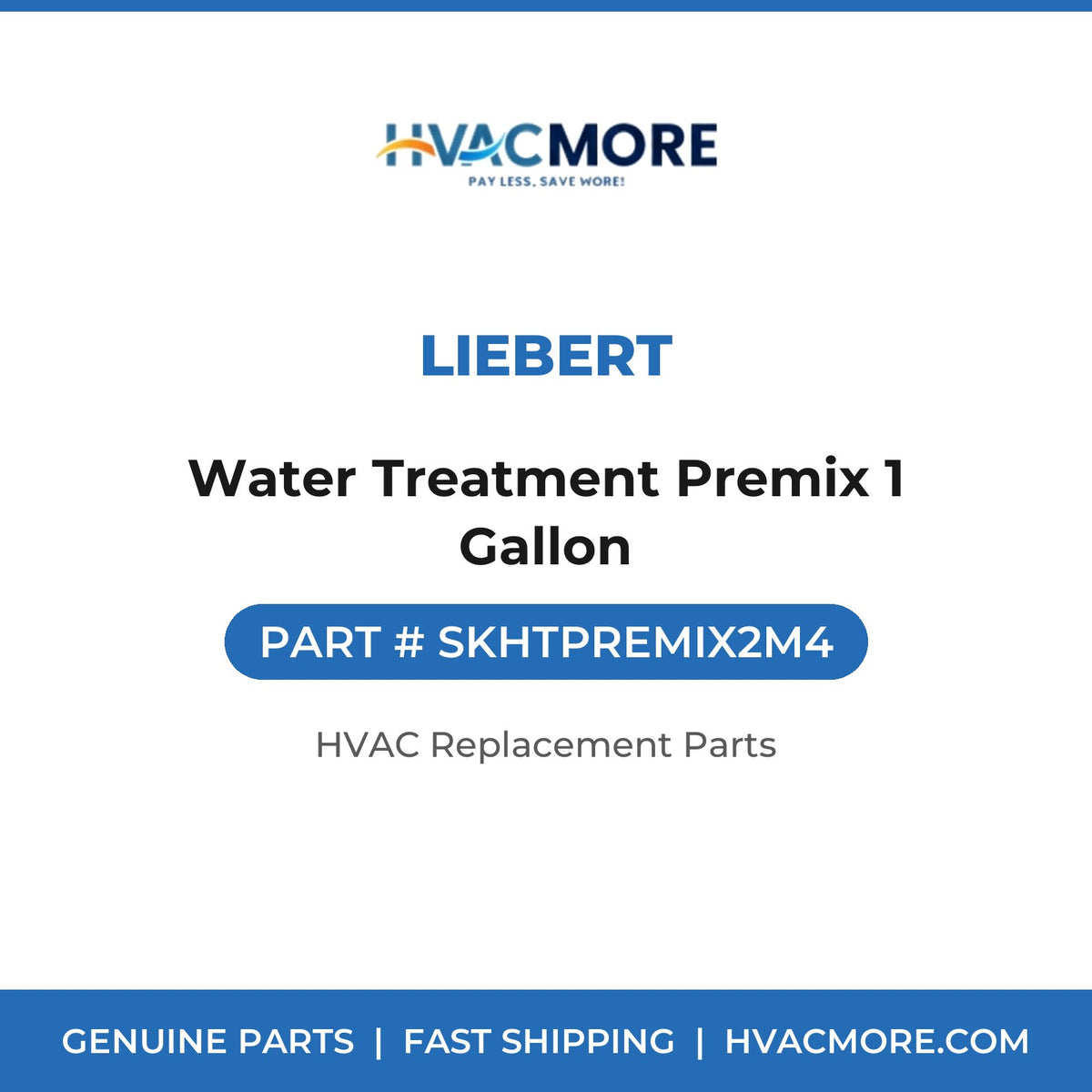 Liebert Water Treatment Premix 1 Gallon SKHTPREMIX2M4