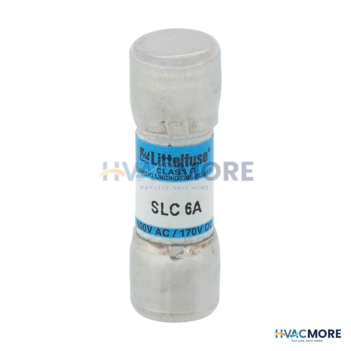 Littelfuse 6 Amp Medium Time-Delay Class G Fuse (600V) SLC006
