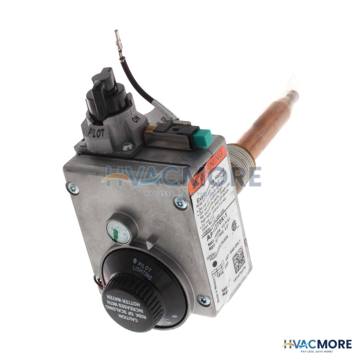 Rheem Natural Gas Control Thermostat SP14270K