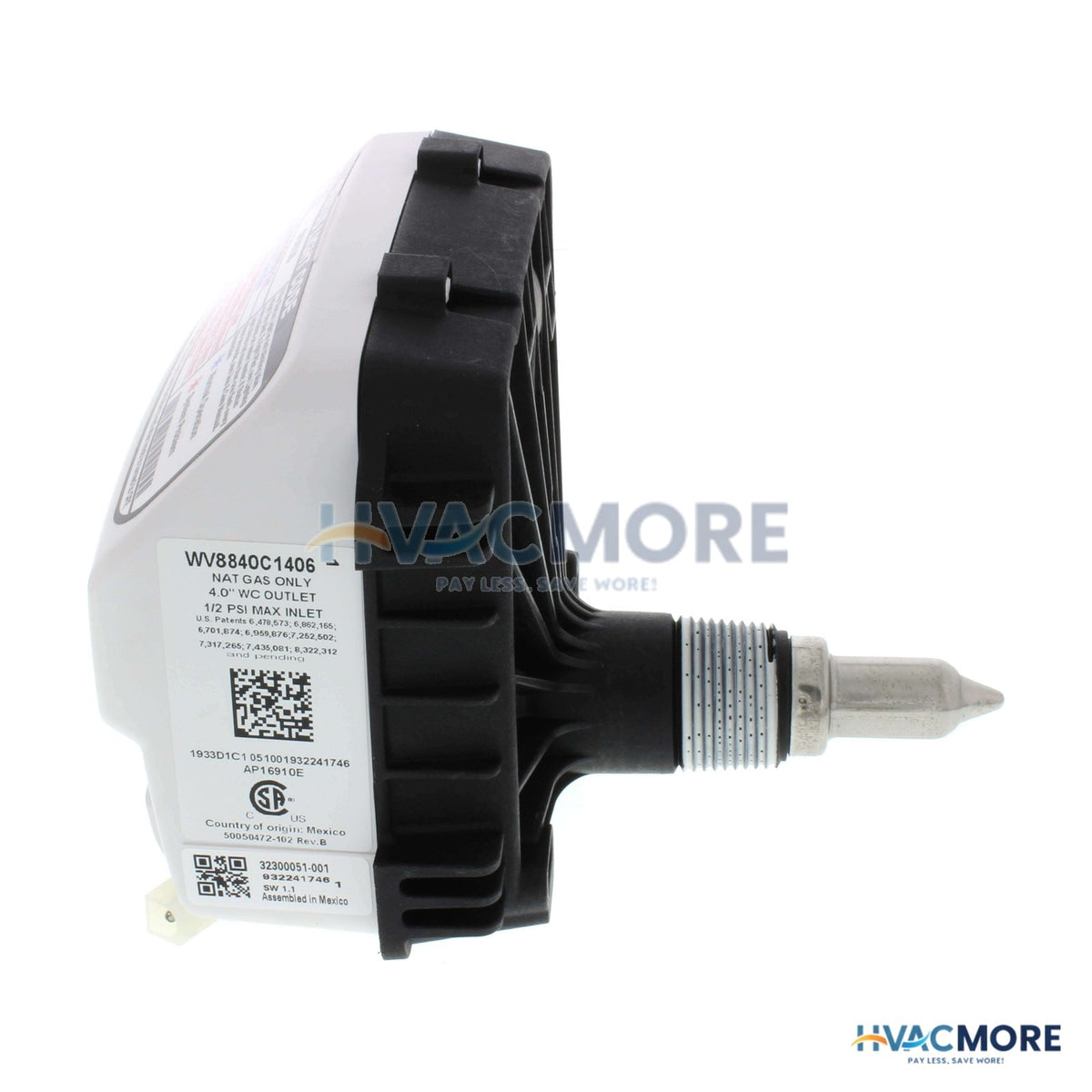 Rheem Natural Gas Control Thermostat SP20832E