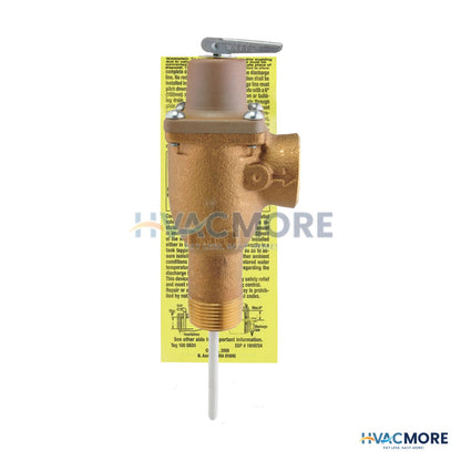 Rheem 6-5/8" T&P Relief Valve W/ 2-5/8" Sensor (500,000 BTU/HR) SP9012B