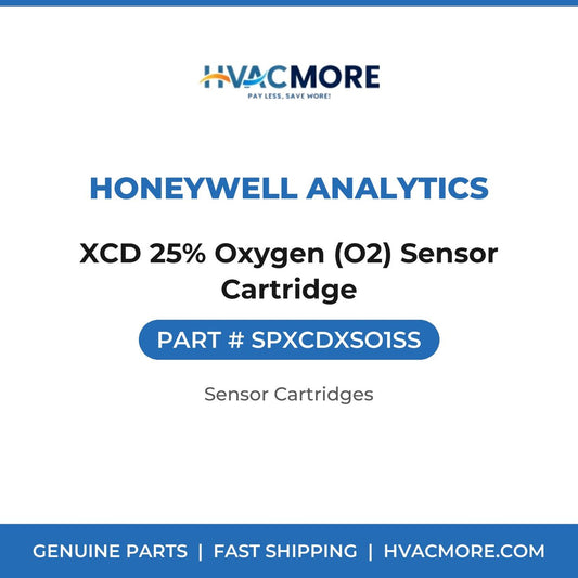 Honeywell Analytics XCD 25% Oxygen (O2) Sensor Cartridge SPXCDXSO1SS