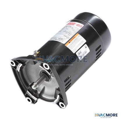Century 1/3 HP 115/230V Square Flange Pool Filter Motor, 1 PH, 3450 RPM, 48Y Frame, ODP SQ1032