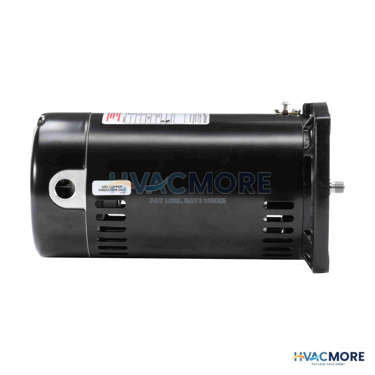Century 1/3 HP 115/230V Square Flange Pool Filter Motor, 1 PH, 3450 RPM, 48Y Frame, ODP SQ1032