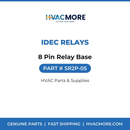 IDEC Relays 8 Pin Relay Base SR2P-05
