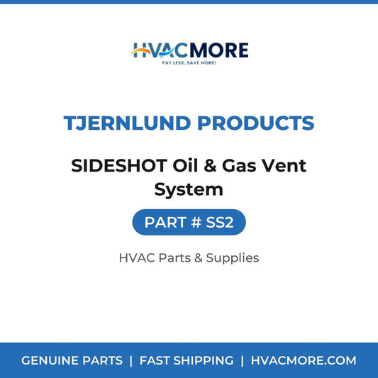 Tjernlund Products SIDESHOT Oil & Gas Vent System SS2