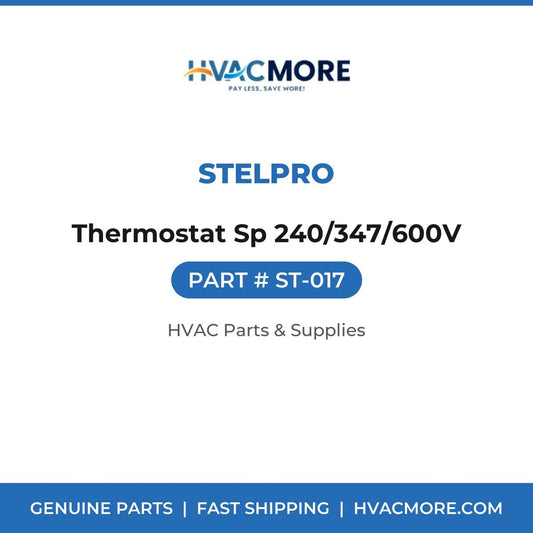Stelpro Thermostat Sp 240/347/600V ST-017