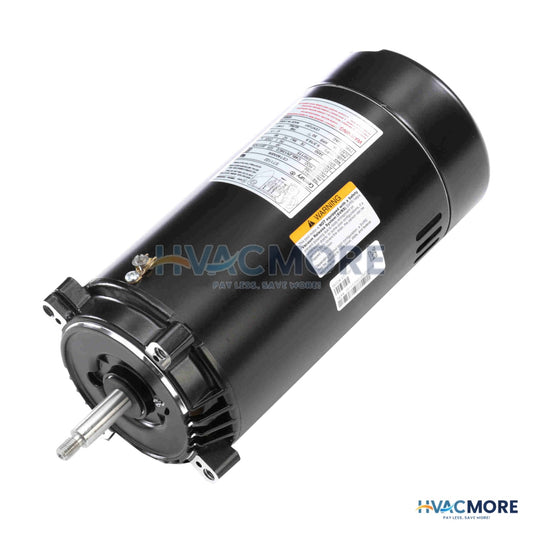 Century 1 HP 115/230V Pool Filter Motor, 1 PH, 3450 RPM, 56J Frame, ODP ST1102