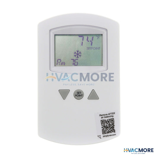 KMC Controls SimplyVAV Digital Temperature Sensor, Wall-Mounted STE-8001W80