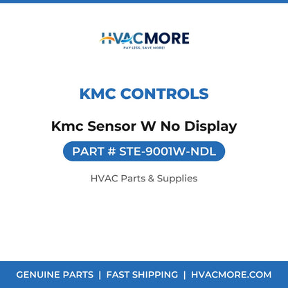 KMC Controls Kmc Sensor W No Display STE-9001W-NDL