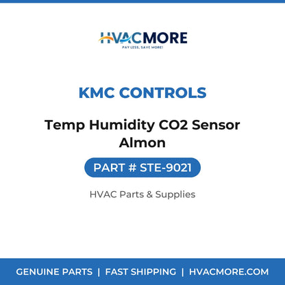 KMC Controls Temp Humidity CO2 Sensor Almon STE-9021