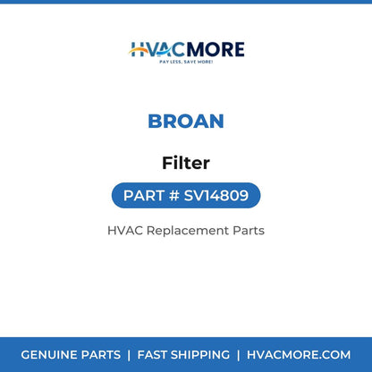 Broan Filter SV14809