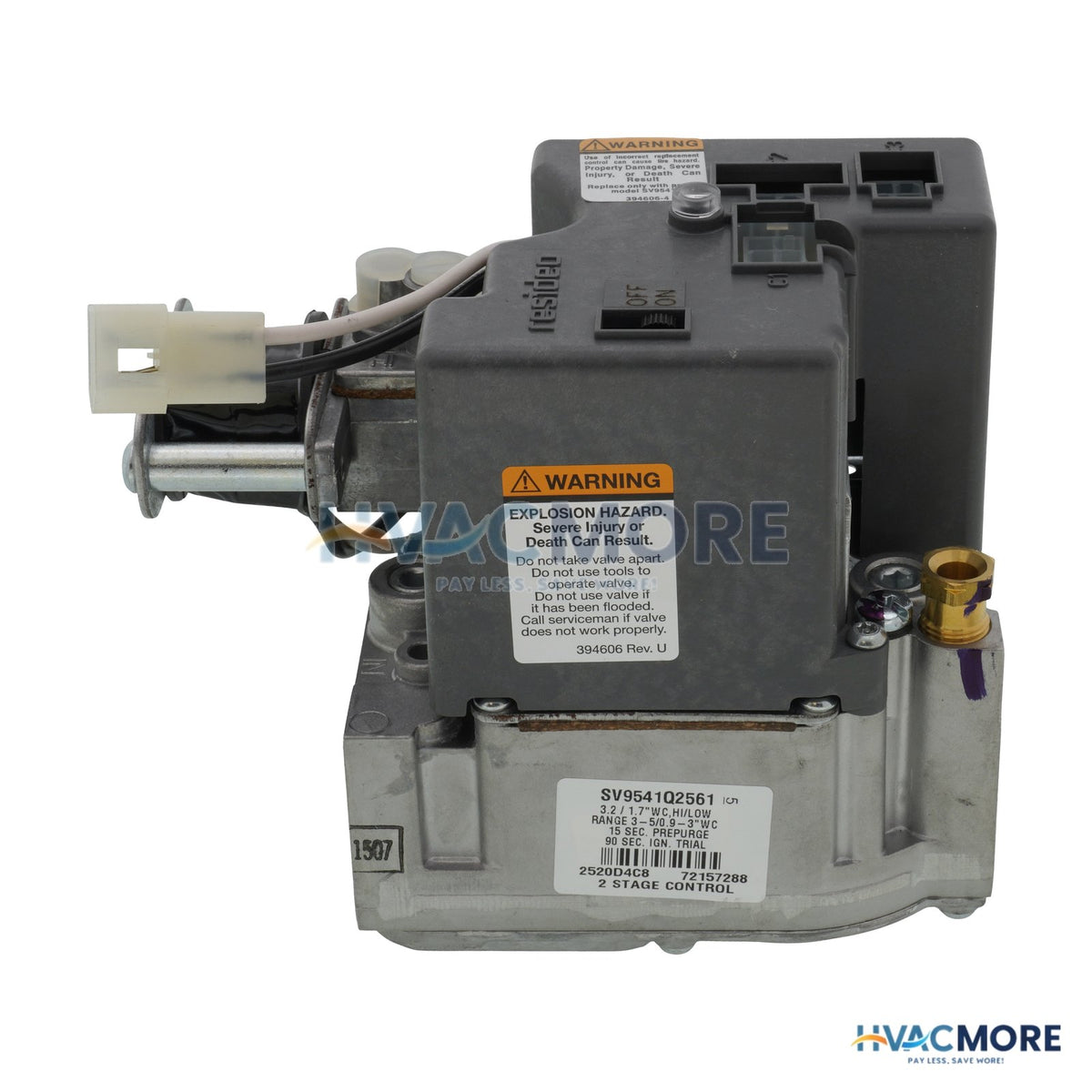 Resideo Two-stage Intermittent Hot Surface Pilot Ignition SmartValve Control SV9541Q2561