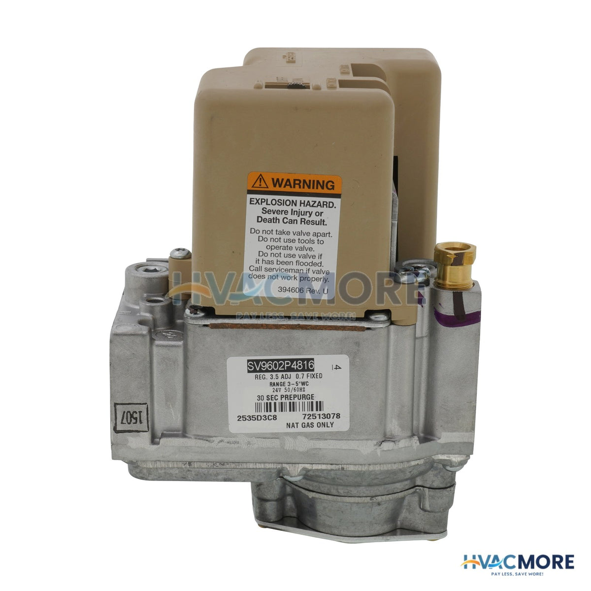 Resideo Intermittent Hot Surface Pilot Ignition SmartValve Control - Step Opening SV9602P4816