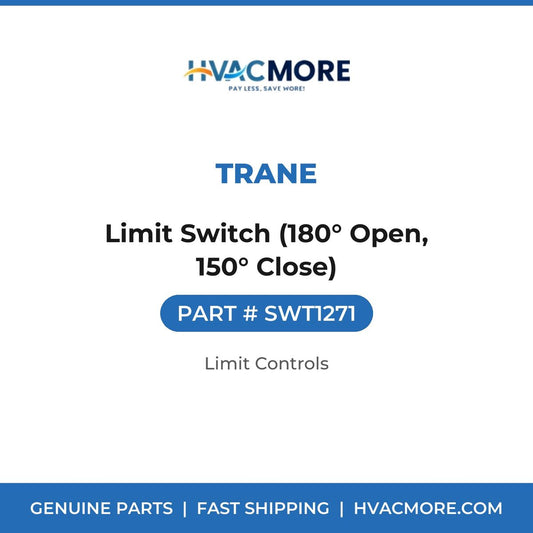 Trane Limit Switch (180° Open, 150° Close) SWT1271