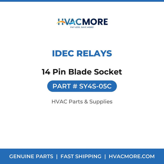 IDEC Relays 14 Pin Blade Socket SY4S-05C