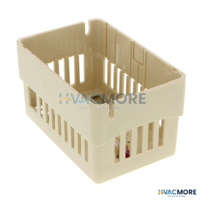 Johnson Controls Beige Thermostat Cover W/ Thermometer (Vertical Mount) T-4000-2146