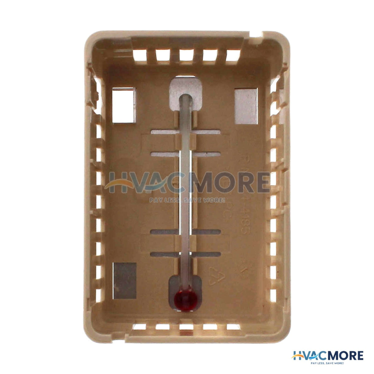 Johnson Controls Beige Thermostat Cover W/ Thermometer (Vertical Mount) T-4000-2146