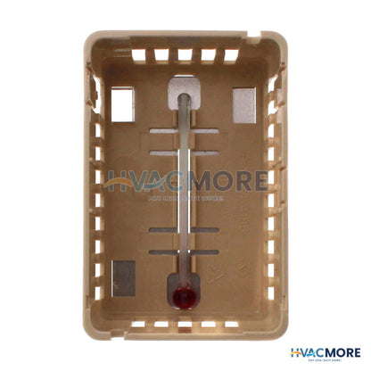 Johnson Controls Beige Thermostat Cover W/ Thermometer (Vertical Mount) T-4000-2146