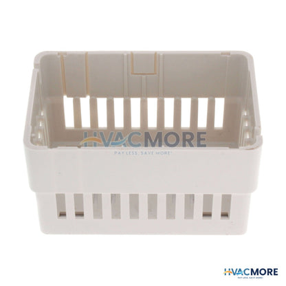 Johnson Controls White Thermostat Cover Plate Assembly, without Window (Horizontal Mount) T-4000-3139