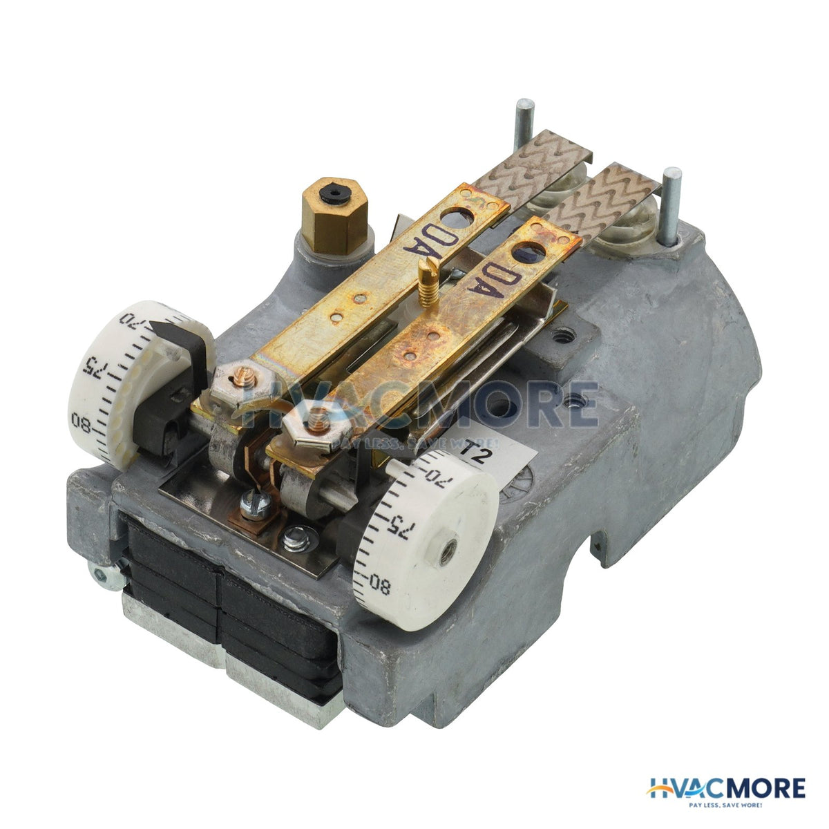 Johnson Controls Direct Acting Dual Temp Pneumatic Thermostat W/o Indexing Switch T-4506-204