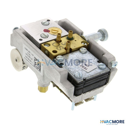 Johnson Controls Direct Acting 3 Pipe High Volume Horiz. Mount Pneumatic Thermostat T-4516-201