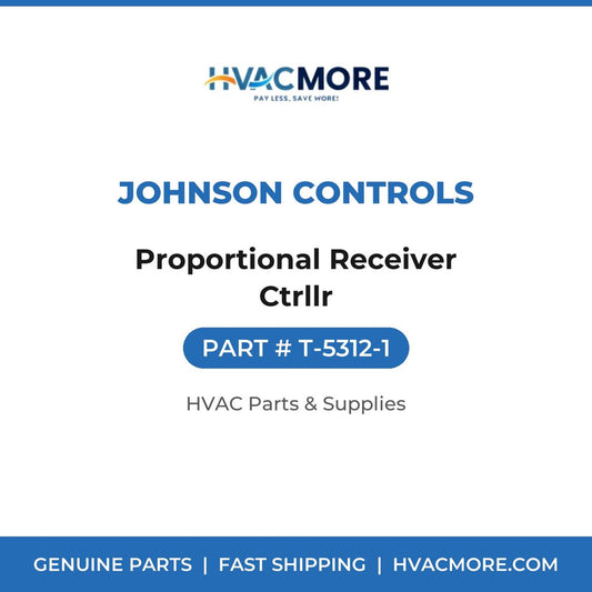 Johnson Controls Proportional Receiver Ctrllr T-5312-1