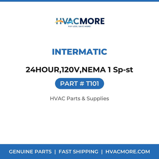 Intermatic 24HOUR,120V,NEMA 1 Sp-st T101