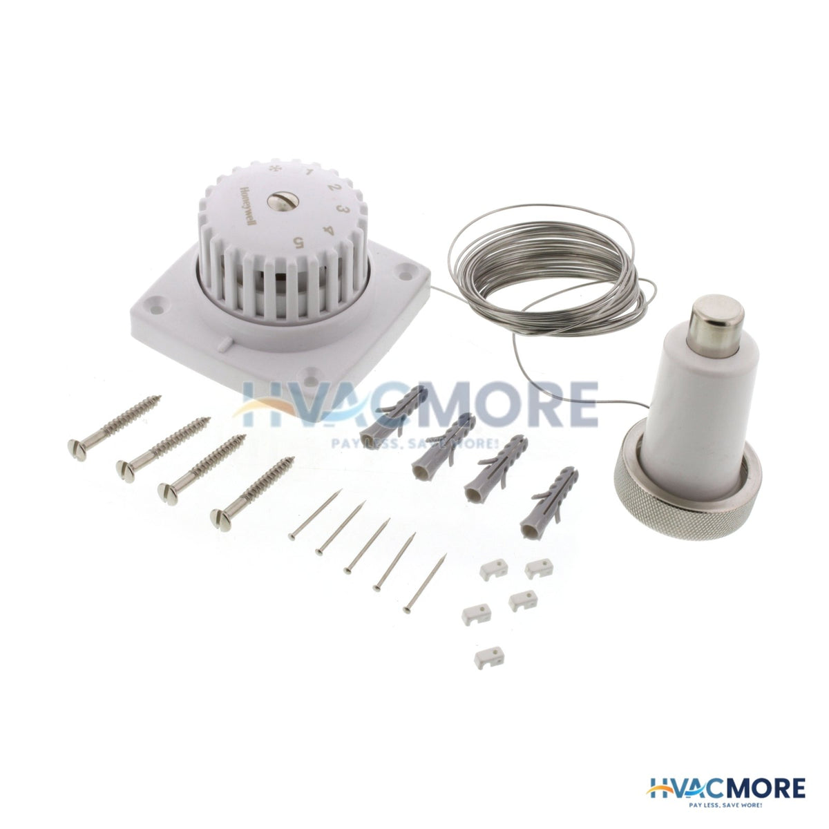 Honeywell Home High Cap. Thermostatic Radiator Actuator W/ Remote Sensor (16ft) T104B1046