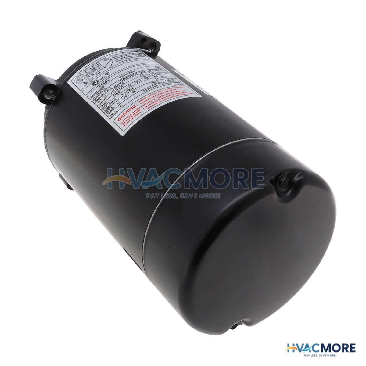 Century 1 HP 115/230V Jet Pump Motor, 1 PH, 3450 RPM, 56J Frame, ODP T1102