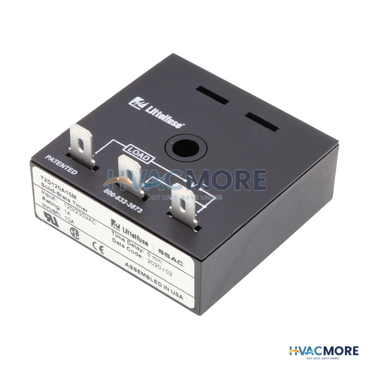 Littelfuse Multi-Function Lockout Timer (120/230V) T2D120A15M