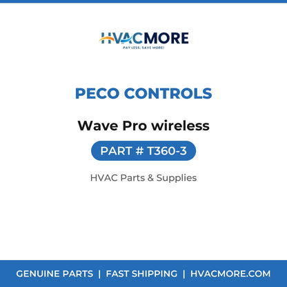 Peco Controls Wave Pro wireless T360-3
