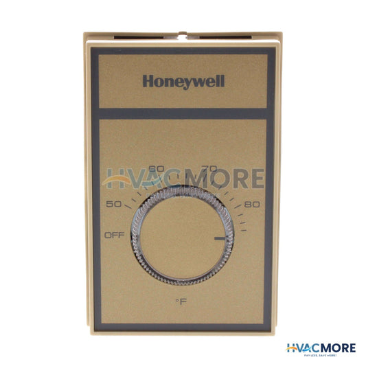 Honeywell Light Duty Line Voltage Thermostats, 50°F-86°F (W/o Thermometer) T451B3004