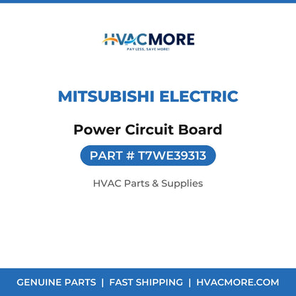 Mitsubishi Electric Power Circuit Board T7WE39313