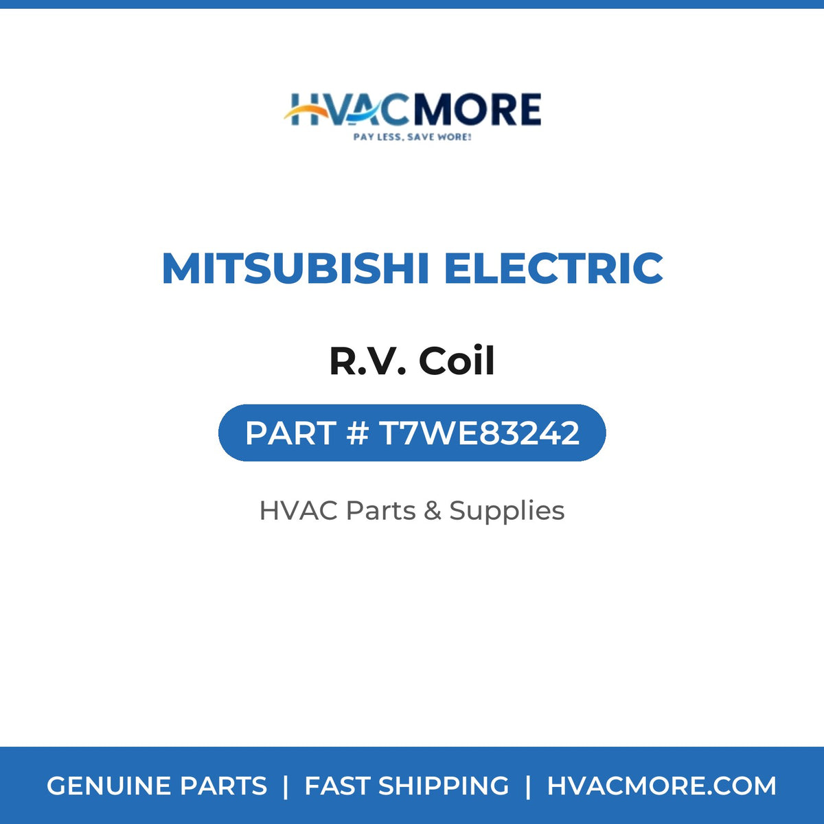 Mitsubishi Electric R.V. Coil T7WE83242