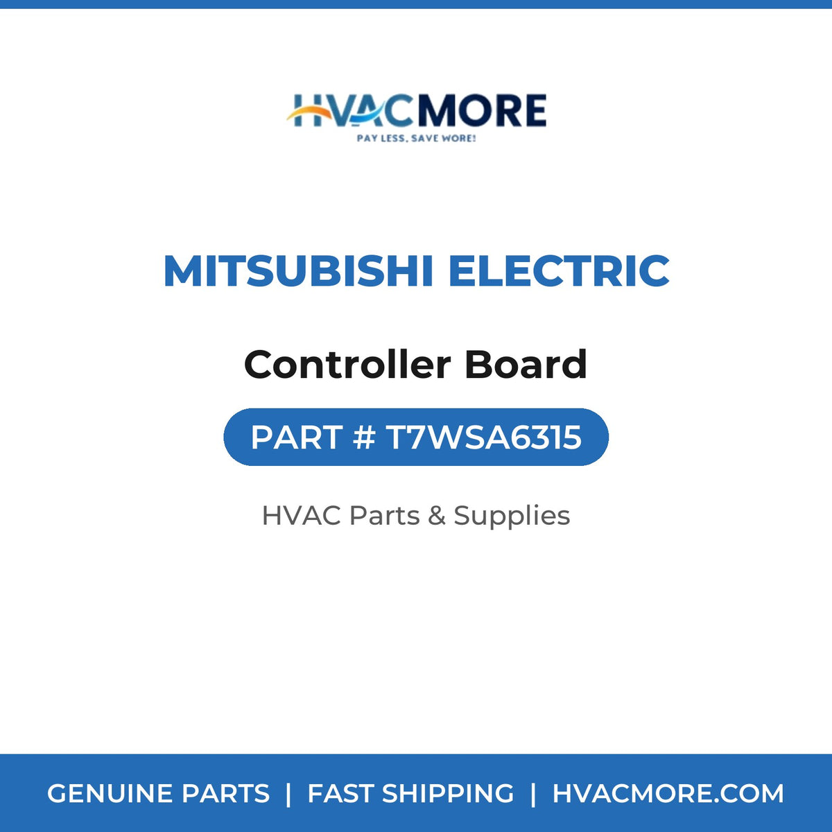 Mitsubishi Electric Controller Board T7WSA6315