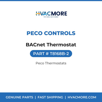 Peco Controls BACnet Thermostat T8168B-2